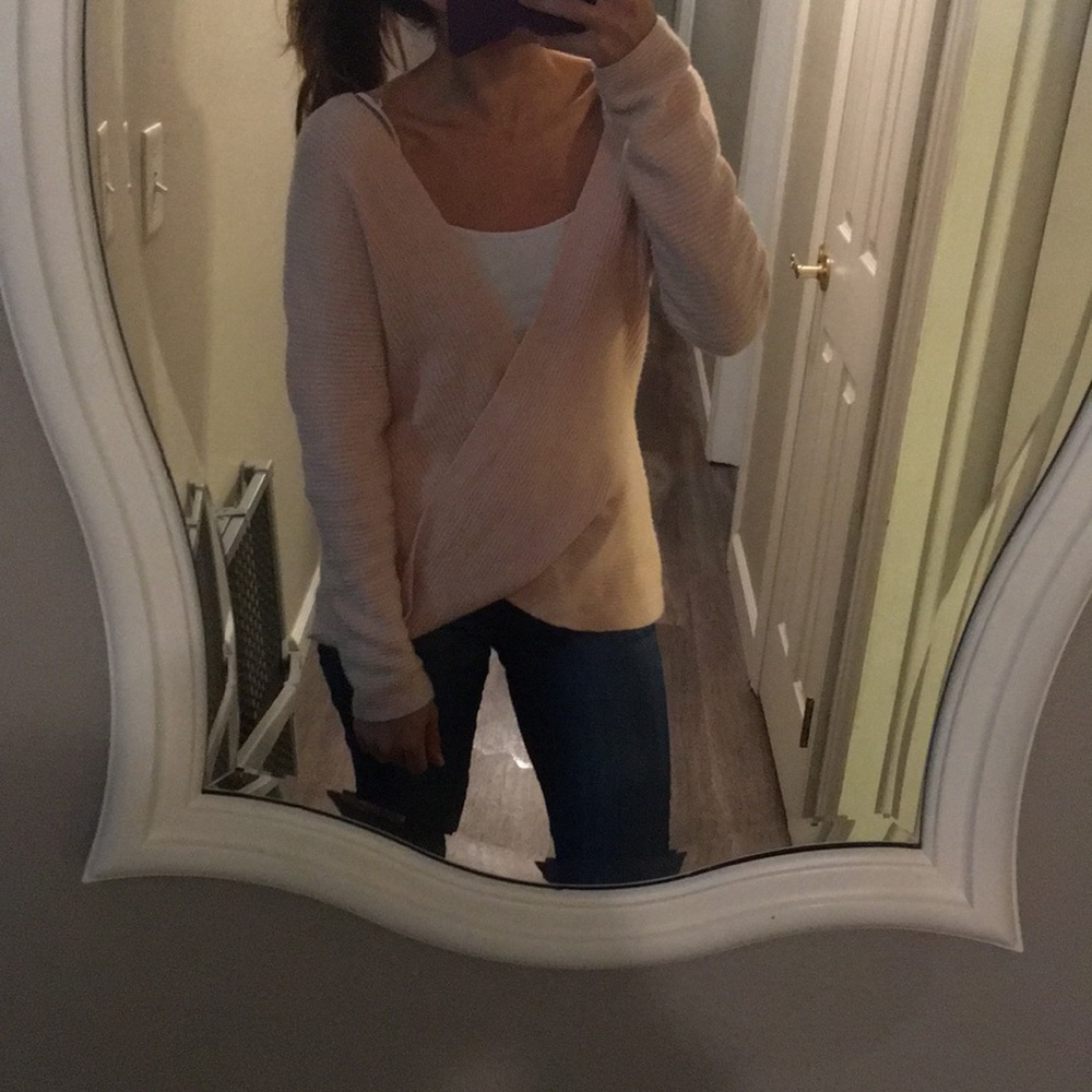 Cross sweater